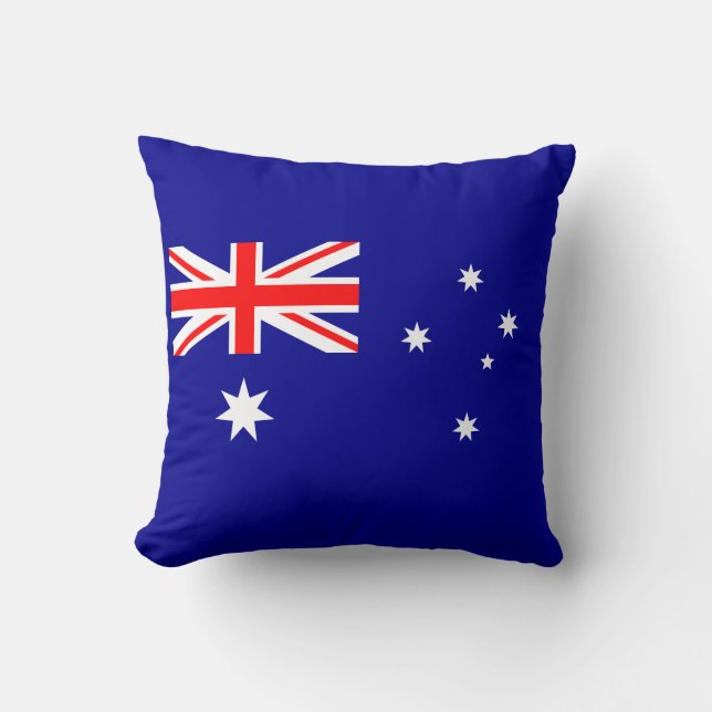 Cojín Decorativo Bandera australiana patriótica (Anverso)