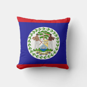 Cojín Decorativo Bandera Beliceña