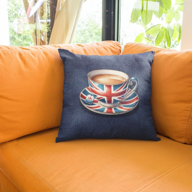 Cojín Decorativo Bandera británica en la enseñanza del inglés (Subido por el creador)