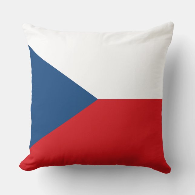 Cojín Decorativo Bandera checa (Anverso)