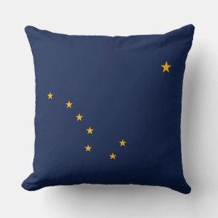 Cojín Decorativo Bandera de Alaska