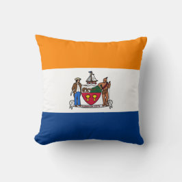 Cojín Decorativo Bandera de Albany (Nueva York)