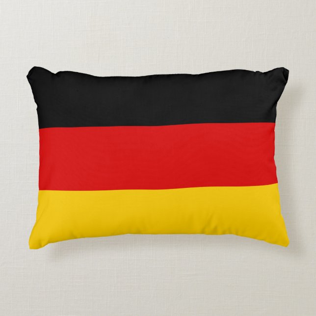 Cojín Decorativo Bandera de Alemania (Anverso)