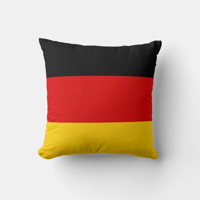 Cojín Decorativo Bandera de Alemania (Anverso)
