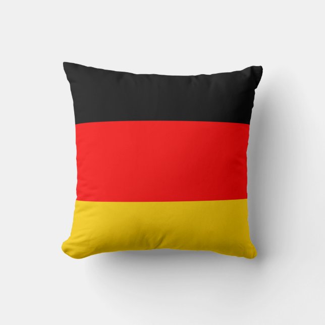 Cojín Decorativo Bandera de Alemania (Anverso)