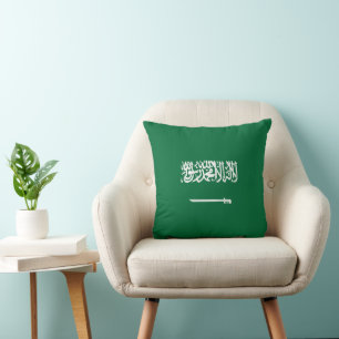 Cojín Decorativo Bandera de Arabia Saudita