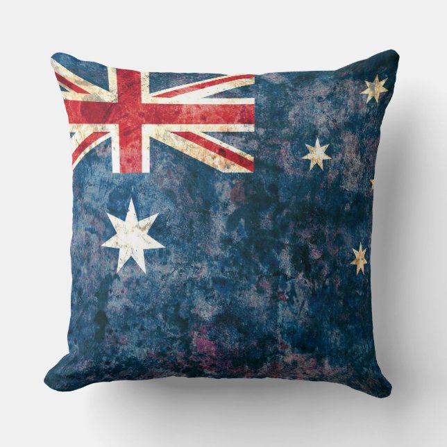 Cojín Decorativo Bandera de Australia (Anverso)