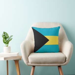 Cojín Decorativo Bandera de Bahamas