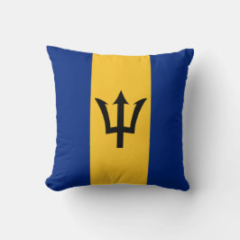 Cojín Decorativo Bandera de Barbados (Barbados) (Bajan)
