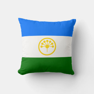 Cojín Decorativo Bandera de Baskortostán Patriótico