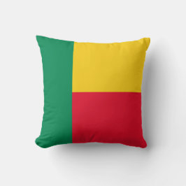 Cojín Decorativo Bandera de Benin (África)