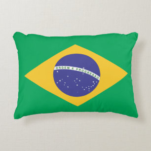 Cojín Decorativo Bandera de Brasil