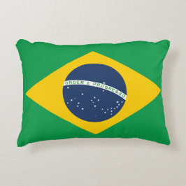 Cojín Decorativo Bandera de Brasil