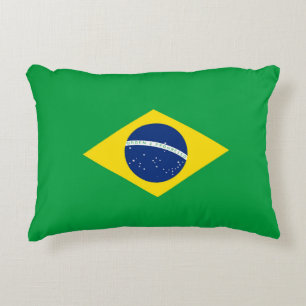 Cojín Decorativo Bandera de Brasil