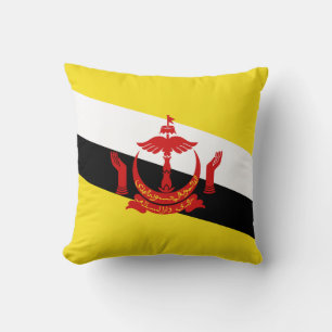 Cojín Decorativo Bandera de Brunéi x Pilar bandera