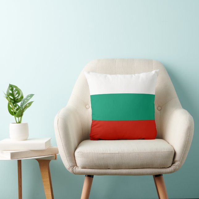 Cojín Decorativo Bandera de Bulgaria (Silla)