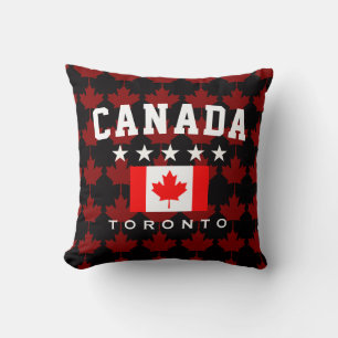 Cojín Decorativo Bandera de Canadá Toronto Maple Leaf