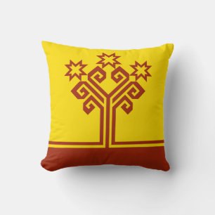 Cojín Decorativo Bandera de Chuvashia