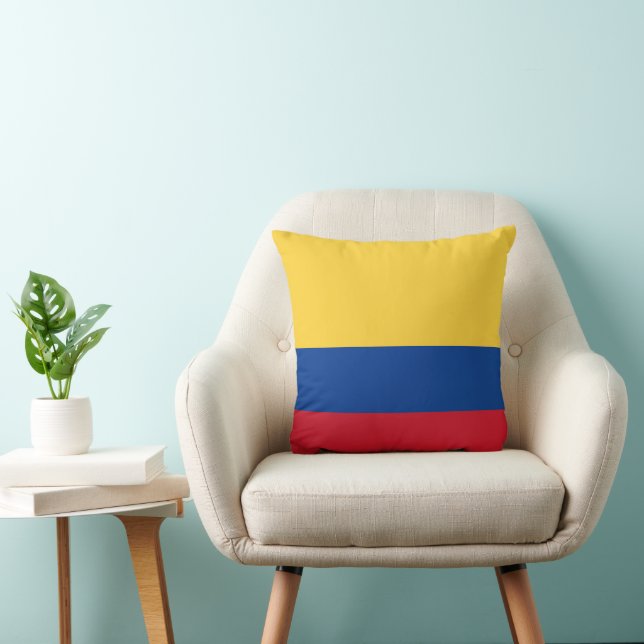 Cojín Decorativo Bandera de Colombia (Silla)