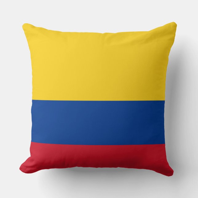 Cojín Decorativo Bandera de Colombia (Anverso)
