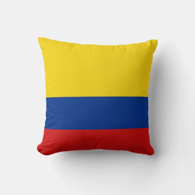 Cojín Decorativo Bandera de Colombia x Pilar bandera (Anverso)