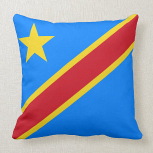 Cojín Decorativo Bandera de Congo - de República Democrática del
