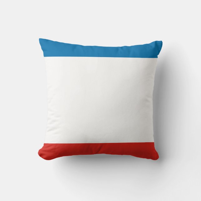 Cojín Decorativo Bandera de Crimea (Anverso)