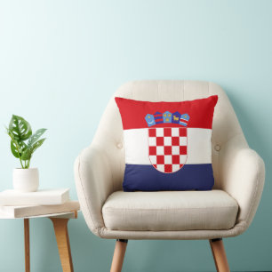 Cojín Decorativo Bandera de Croacia