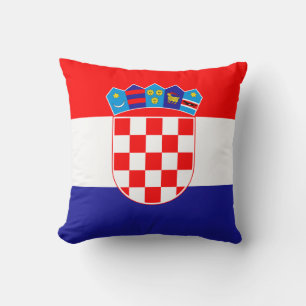 Cojín Decorativo Bandera de Croacia