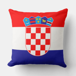 Cojín Decorativo Bandera de Croacia