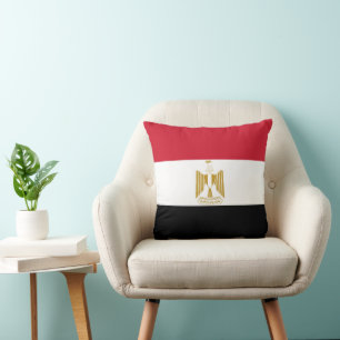 Cojín Decorativo Bandera de Egipto