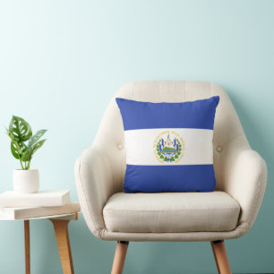 Cojín Decorativo Bandera de El Salvador