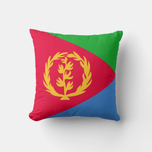 Cojín Decorativo Bandera de Eritrea