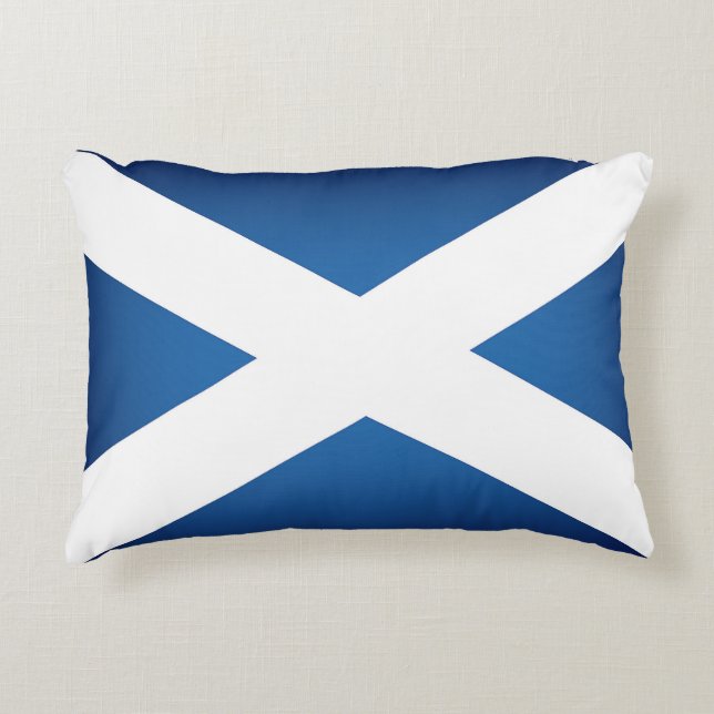 Cojín Decorativo Bandera de Escocia (Anverso)