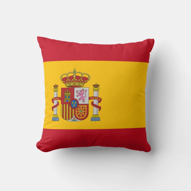 Cojín Decorativo Bandera de España (Anverso)