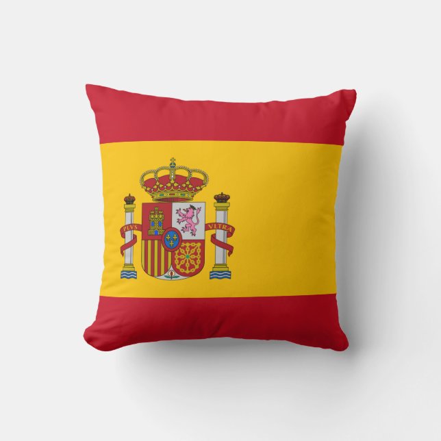 Cojín Decorativo Bandera de España (Anverso)