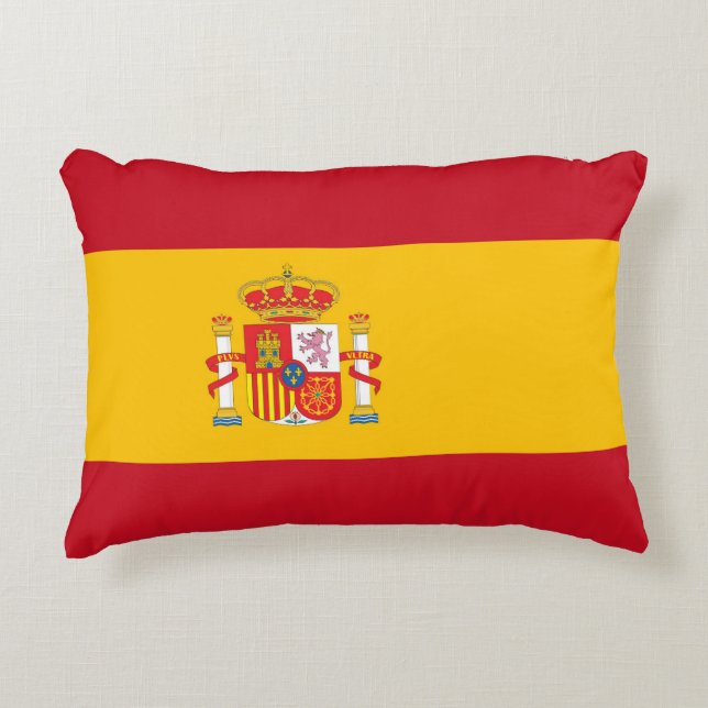 Cojín Decorativo Bandera de España (Anverso)
