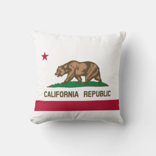 Cojín Decorativo Bandera de estado de California
