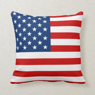 Cojín Decorativo Bandera de Estados Unidos