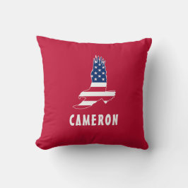 Cojín Decorativo Bandera De Estados Unidos American Eagle America N