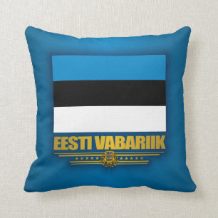 Cojín Decorativo Bandera de Estonia (Eesti Lipp)