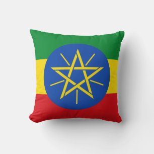 Cojín Decorativo Bandera de Etiopía