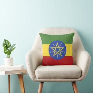 Cojín Decorativo Bandera de Etiopía