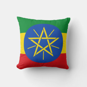 Cojín Decorativo Bandera de Etiopía (etíope)