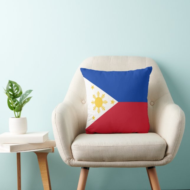 Cojín Decorativo Bandera de Filipinas (Silla)