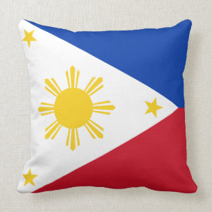 Cojín Decorativo Bandera de Filipinas