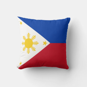 Cojín Decorativo Bandera de Filipinas
