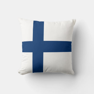 Cojín Decorativo Bandera de Finlandia