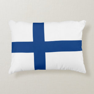 Cojín Decorativo Bandera de Finlandia