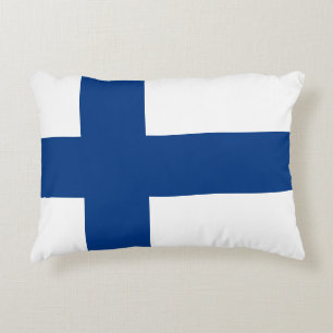 Cojín Decorativo Bandera de Finlandia